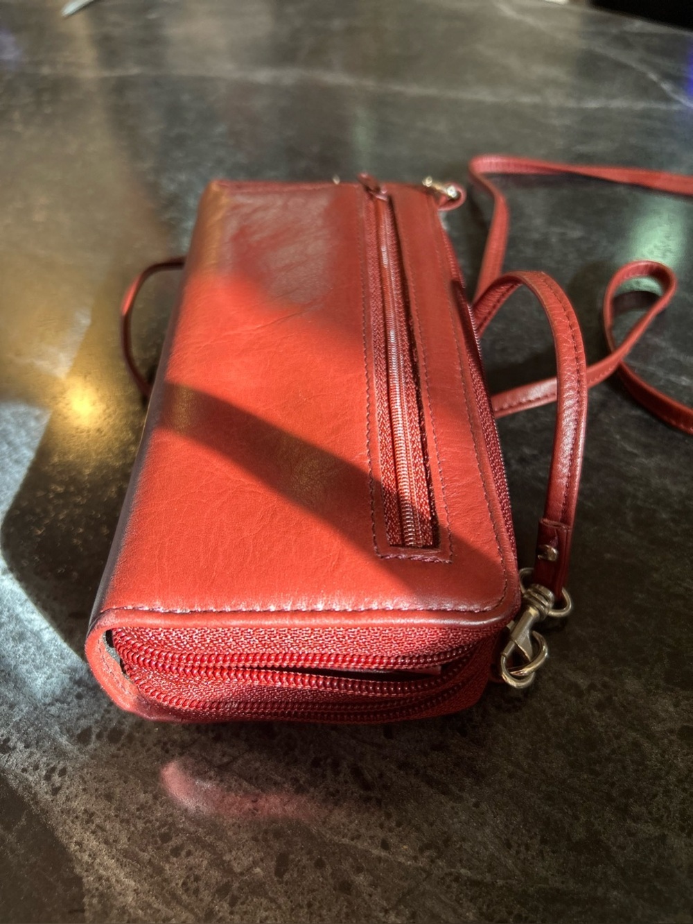 Rectangular oversized wallet purse - Picture 8 of 12